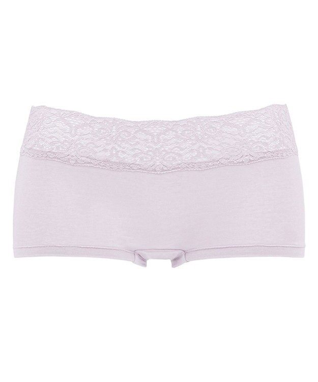 BRADELIS New York 【BRADELIS New York / 伸びる・綿混・浅め】モモパンツ・ボーイレッグショーツ#305 優しい素材で履き心地快適なショーツ ライラック2