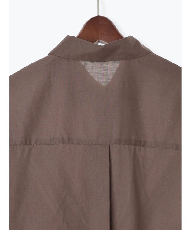 Te chichi ツイストデザインシャツ《2025Autumn catalog vol.2 item》 ブラウン