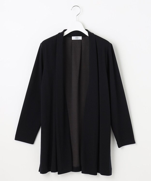 J.PRESS LADIES セルロースリバー カーディガン ネイビー系