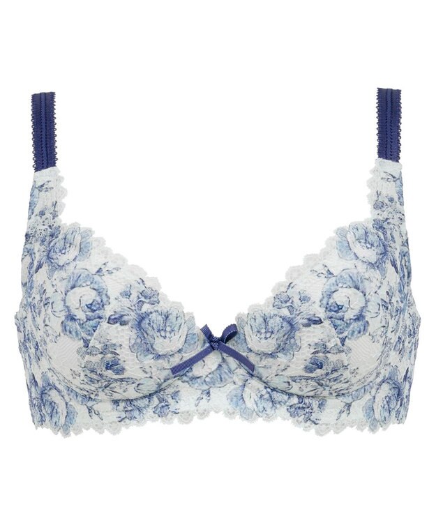 BRADELIS New York 【BRADELIS New York / 育乳補整ブラ・STEP1 集める】ジャスミンステップ1ブラ24S3 ブルー