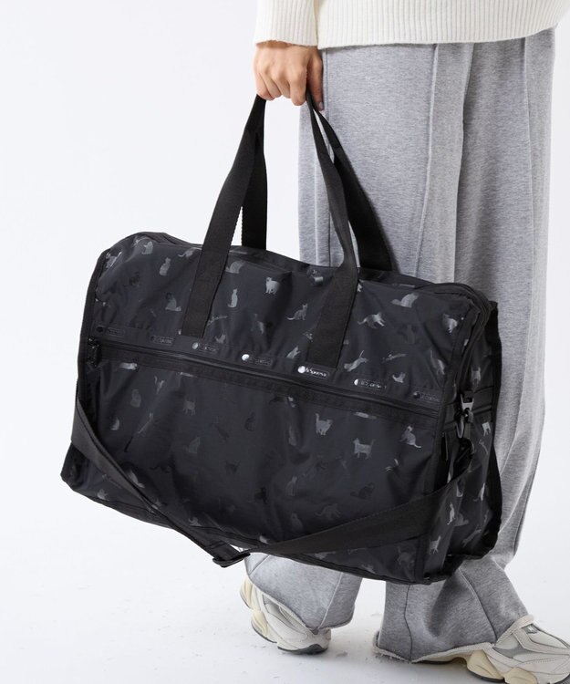 LeSportsac DELUXE LG WEEKENDER/ブラックキャッツ ブラックキャッツ
