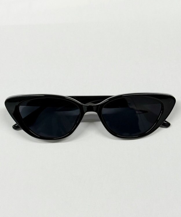 WEGO キャットフレームカラーアイウェア ブラック