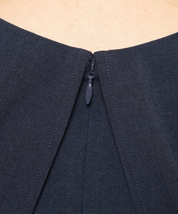 uncrave ウォッシャブルドライサップ ワンピース ネイビー