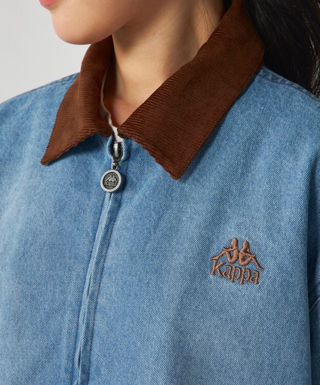 OP／FILA 【Kappa】コーチジャケット ユニセックス ブルー