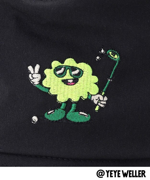 PW CIRCULUS 【UNISEX】【コラボアイテム】Yeyeコラボ バケハ ゴルフ ブラック系