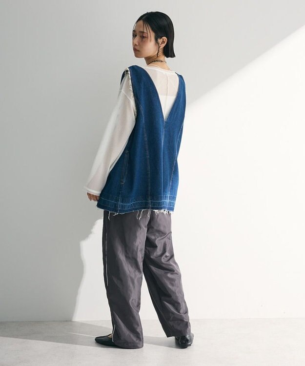 Green Parks ２ｗａｙデニムベスト Indigo