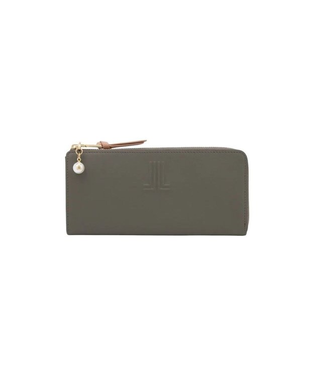 LANVIN en Bleu イエナ Ｌファスナー長財布 グレー