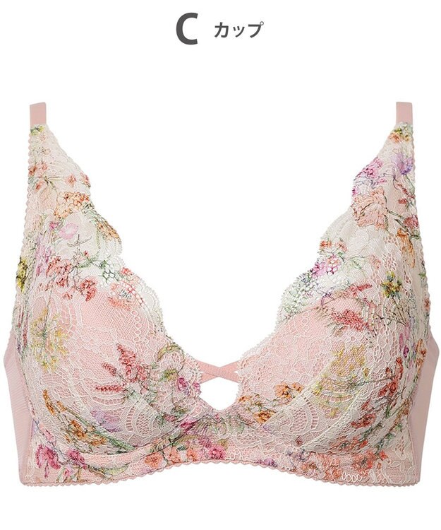 WACOAL 【重力ケアブラ】 ノンワイヤーブラ バストを重力から守る まる胸をキープ ラクなつけごこち Gカップまで対応 大きいサイズ レディース BXB194 /ワコール ロマンピンク