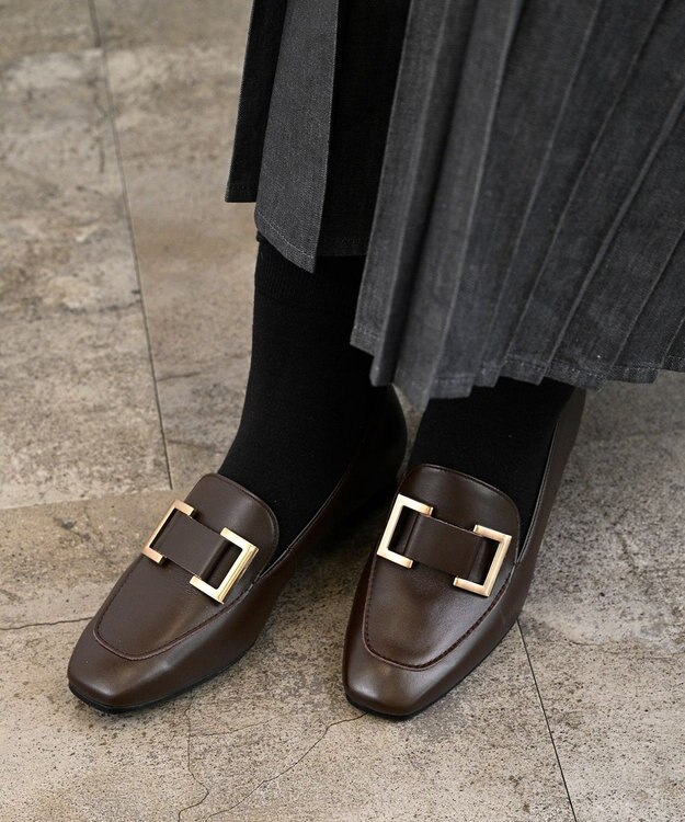 Pointer 日本製 国産牛革ローファー ブラウン