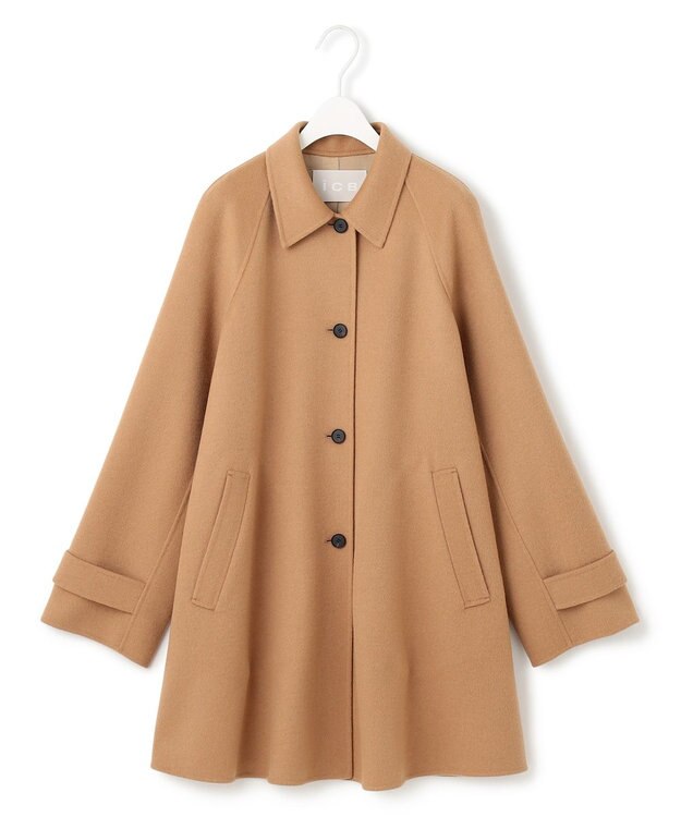 ICB WoolRever  ステンカラーコート キャメル系