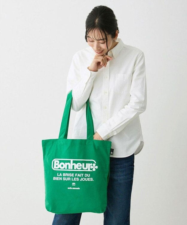 ROOTOTE 1086【A4サイズ収納】SC.トール.リサイクルコットン-A 05：グリーン