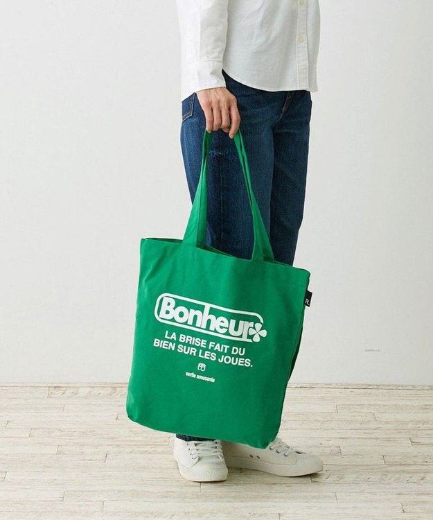 ROOTOTE 1086【A4サイズ収納】SC.トール.リサイクルコットン-A 05：グリーン