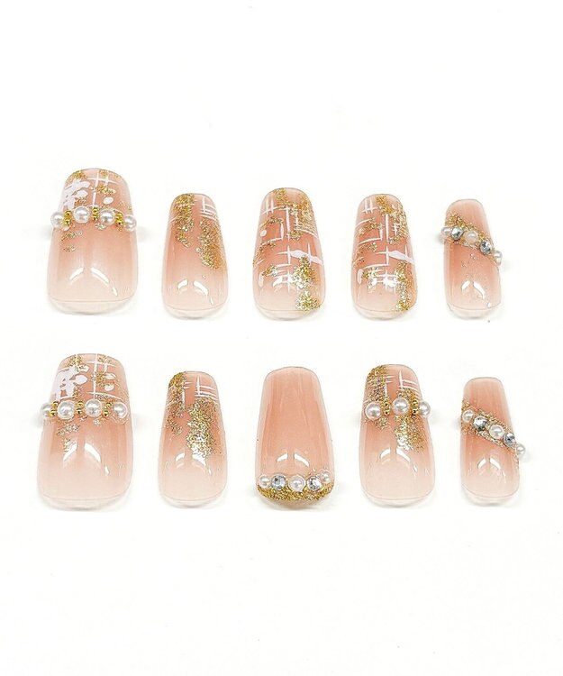 WEGO デザインネイルチップ 柄4