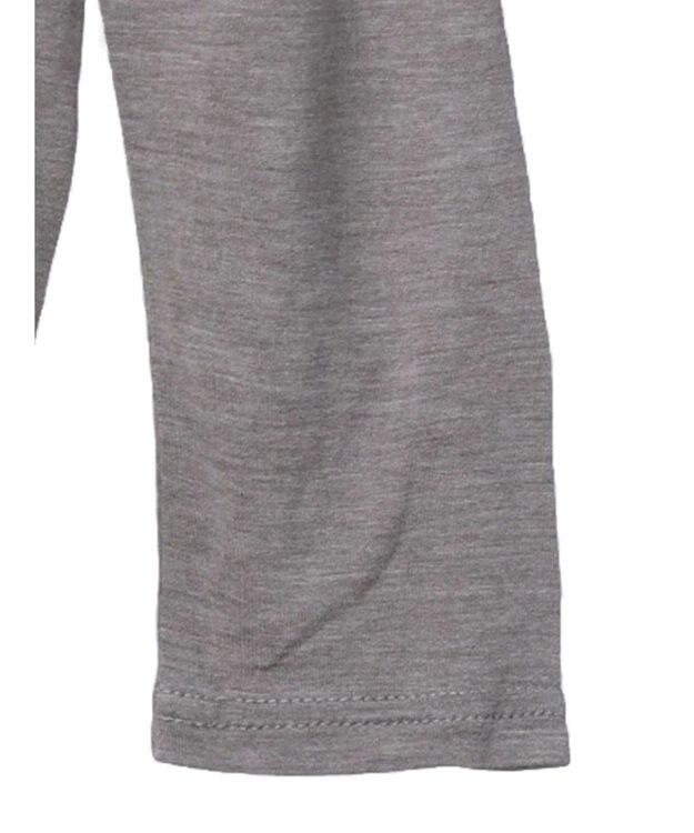 Green Parks ■Ｆｉｒｓｔ　Ｌｏｖｅ　シアーハイネックプルオーバー Gray Mixture