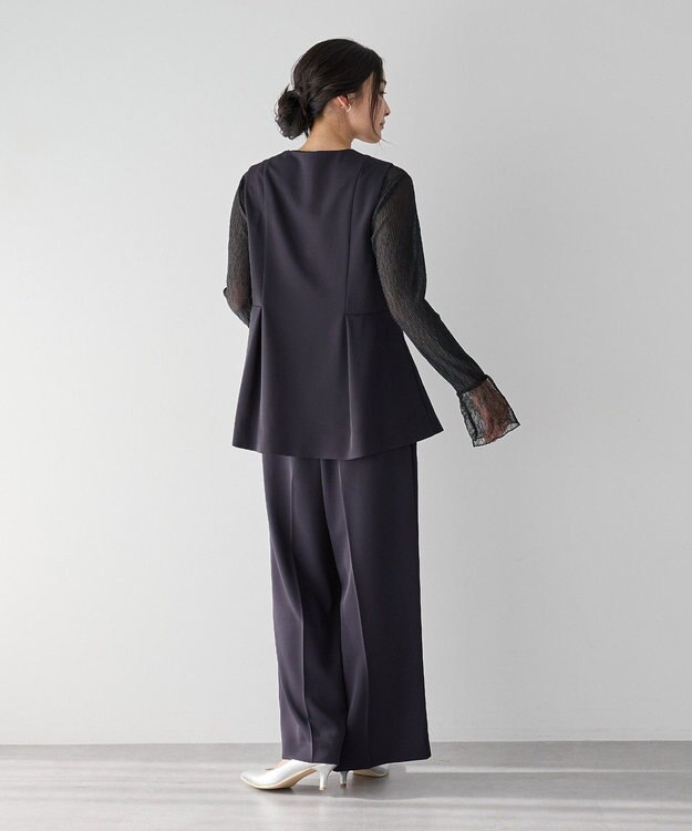 YECCA VECCA ワイドパンツ Navy