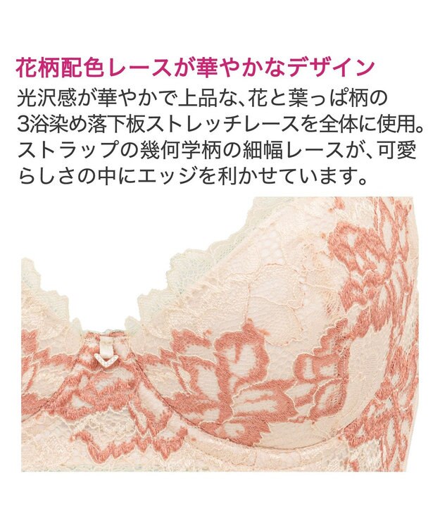 BRADELIS New York 【BRADELIS New York / 育乳補整ブラ・STEP1 集める】ウェンディステップ1ブラ24S2 シャンパン