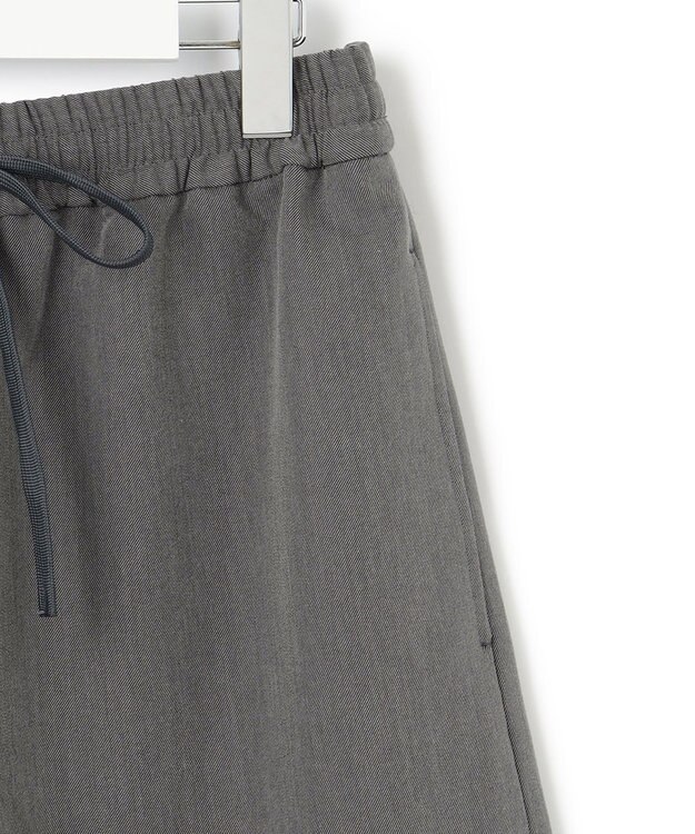 J.PRESS YORK STREET 【WOMEN】イージーワイド ハーフパンツ グレー系