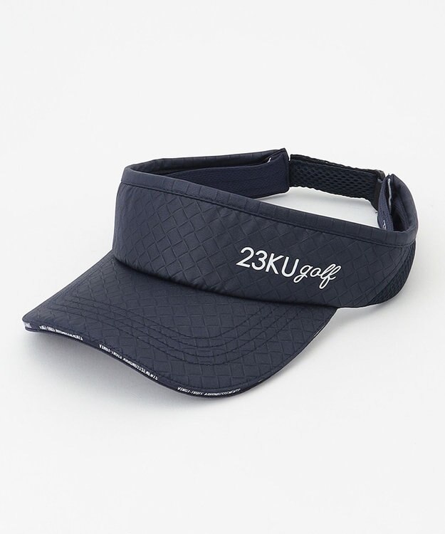 23区GOLF 【UNISEX】】コンビバイザー ネイビー系