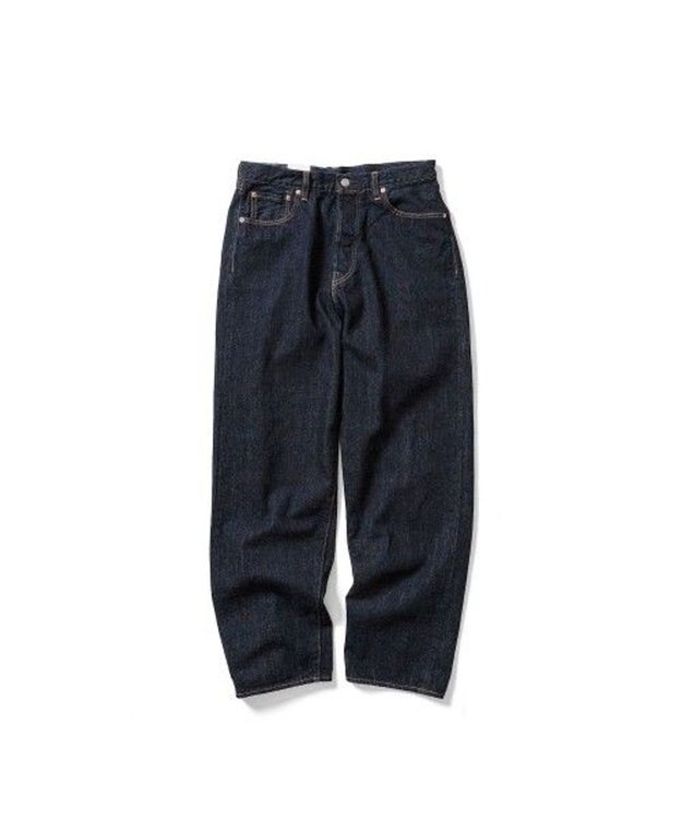 LENO LOOSE TAPERED JEANS 《UNISEX》 ルーズテーパードデニムパンツ INDIGO