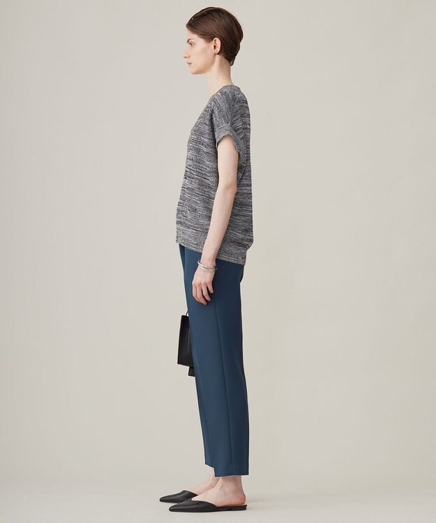 ICB 【洗える】トリプルクロスツイル スティックパンツ サルートブルー系