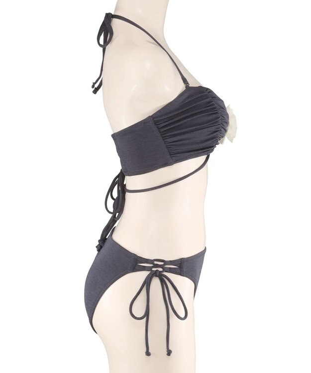 San-ai Resort（三愛水着楽園） 【FUWAMARU】ノンワイヤーバンドゥビキニ　9M　【San-ai Resort（サンアイリゾート）】 ネイビー