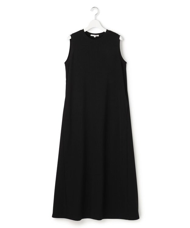 23区 【SLOW/一部店舗限定】ファンクショナル ノースリーブ ワンピース ブラック