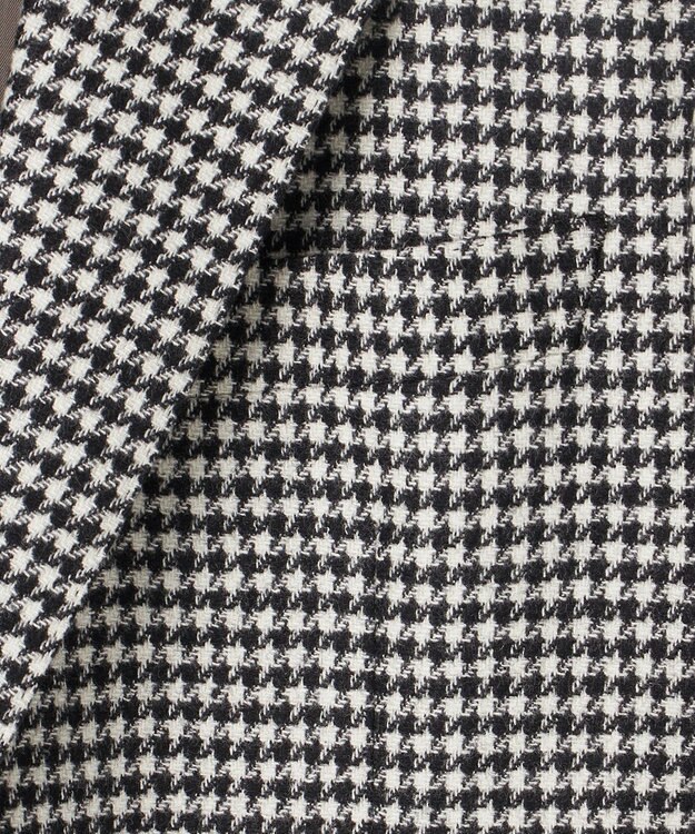 GOTAIRIKU 新色追加【一部ストレッチ】カシミヤブレンド 定番ツイードジャケット(25年モデル) ブラック×千鳥格子(25年新色)