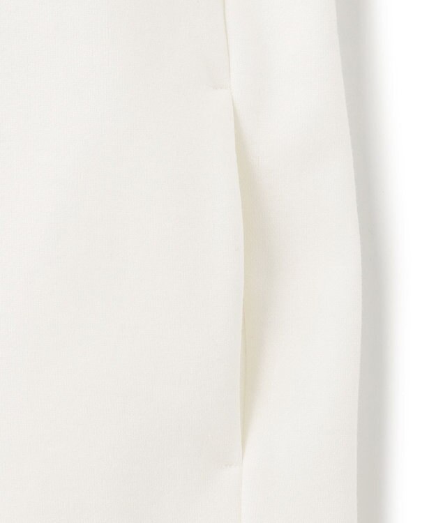 23区 【洗える】オーガニックコットンテリー プルオーバー フーディー ホワイト系