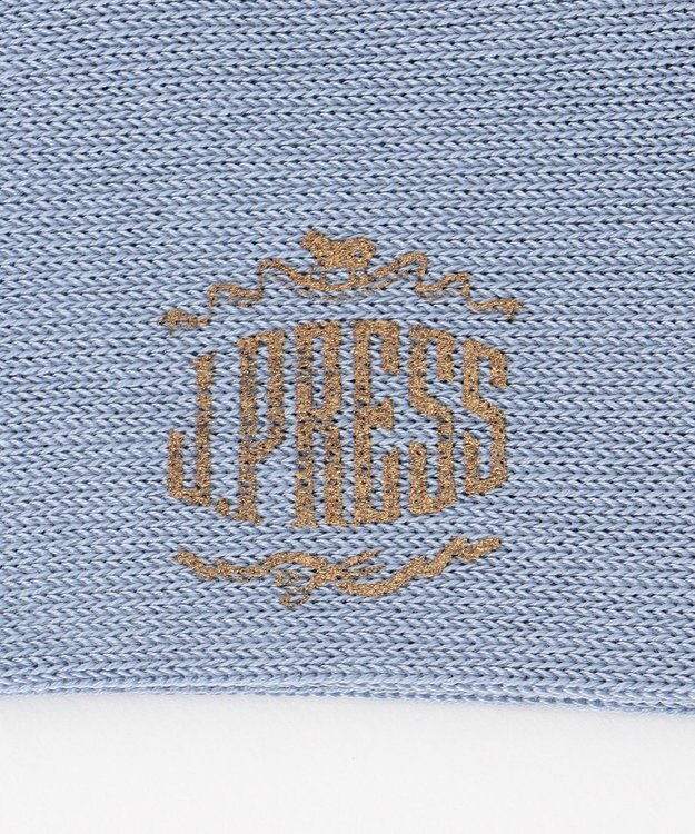 J.PRESS MEN 【カジュアル】ケーブルソックス サックスブルー系