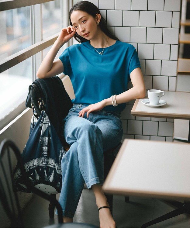 23区 【CLASSY.6月号掲載/Oggi4月号掲載】オリジナル スカーフ バッグ ネイビー系