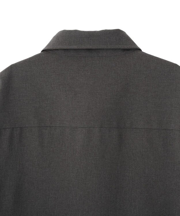 CRAFT STANDARD BOUTIQUE タイ付き半袖シャツ Gray