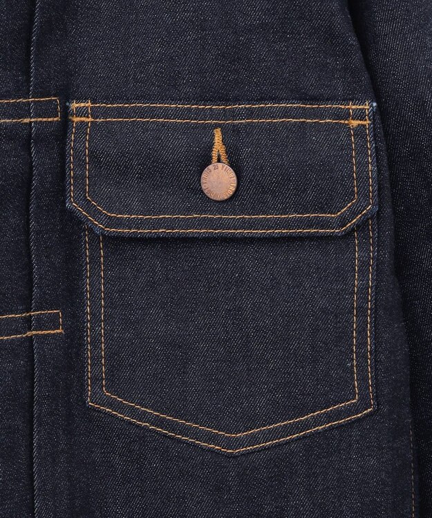 23区 S 【洗える】23区DENIM ストレッチ ジャケット ネイビー系