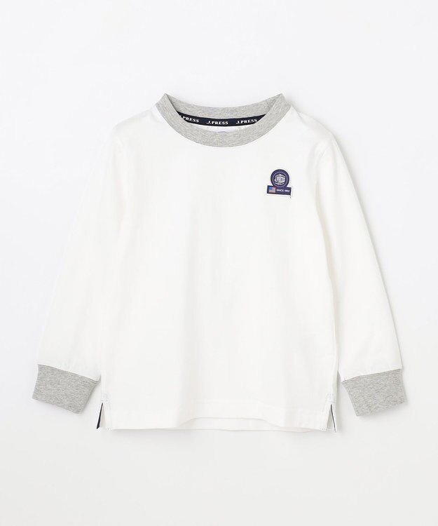 J.PRESS KIDS 【100-130cm】ベーシック ロゴカットソー アイボリー系
