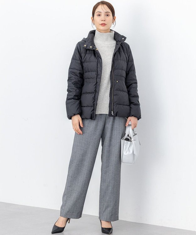 組曲 L 【加藤ローサさん着用】ツイル起毛ストレート パンツ モノトーン系7