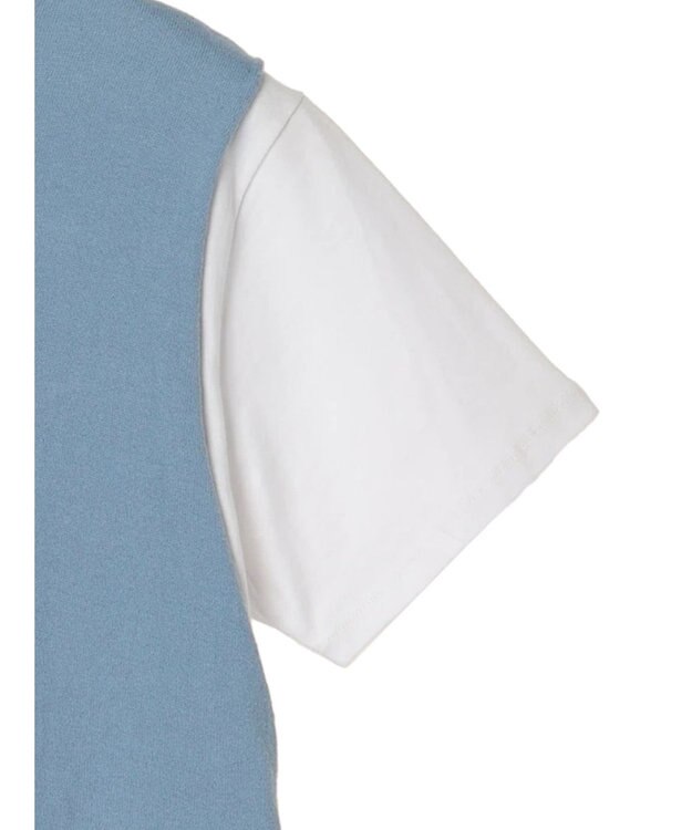 CRAFT STANDARD BOUTIQUE ＳＥＴ　カットプルオーバー＋ニットベスト Sax