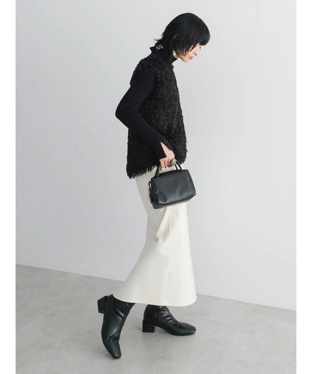 Green Parks ・ＳＵＧＡＲ　ＳＰＯＯＮ　フェザーヤーンベスト Black