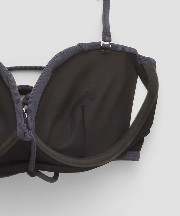 San-ai Resort（三愛水着楽園） 【FUWAMARU】ノンワイヤーバンドゥビキニ　9M　【San-ai Resort（サンアイリゾート）】 ネイビー