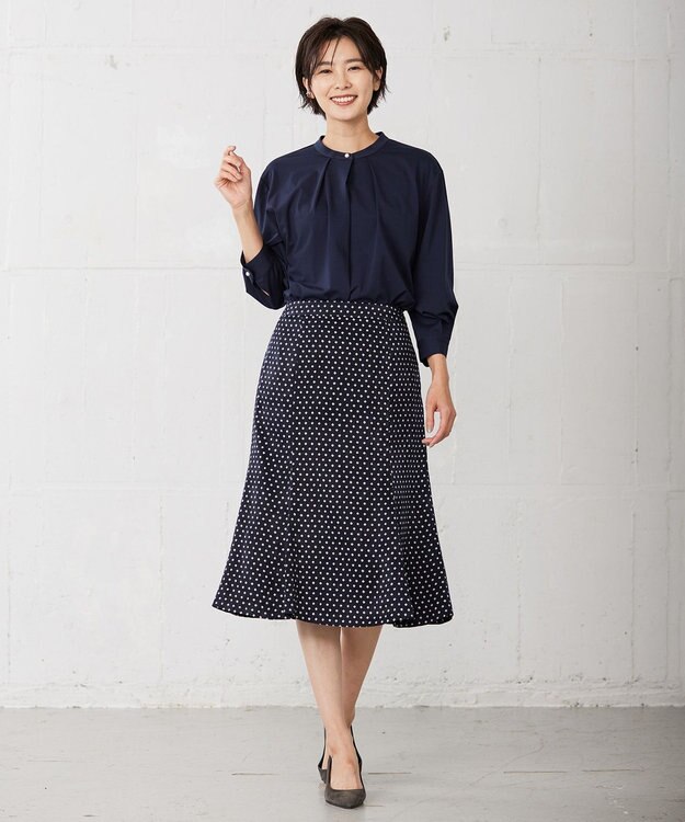 J.PRESS LADIES 【WEB限定】3way チャーム付き パール イヤカフ リング アイボリー系