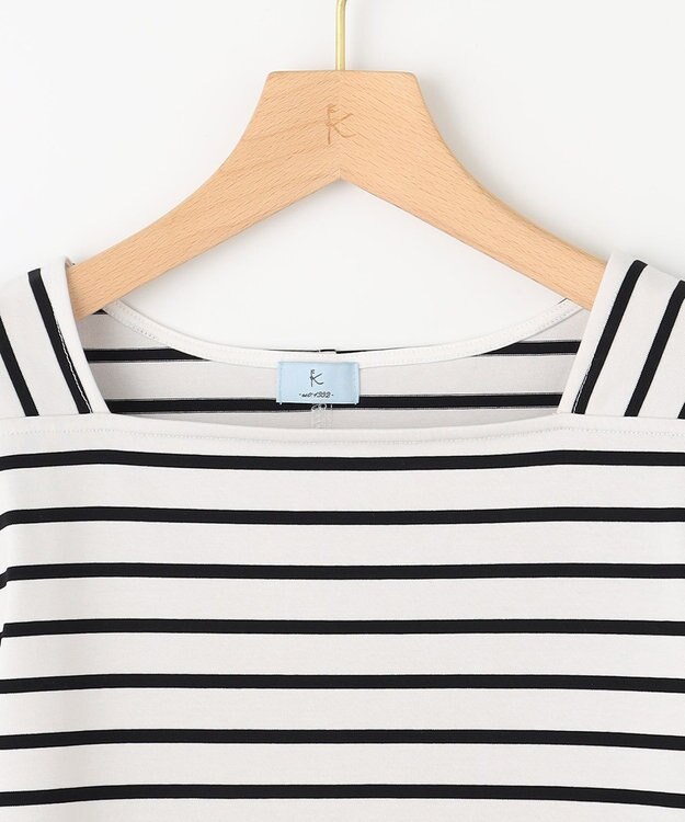 組曲 フレンチロング Ｔシャツ ブラック系1