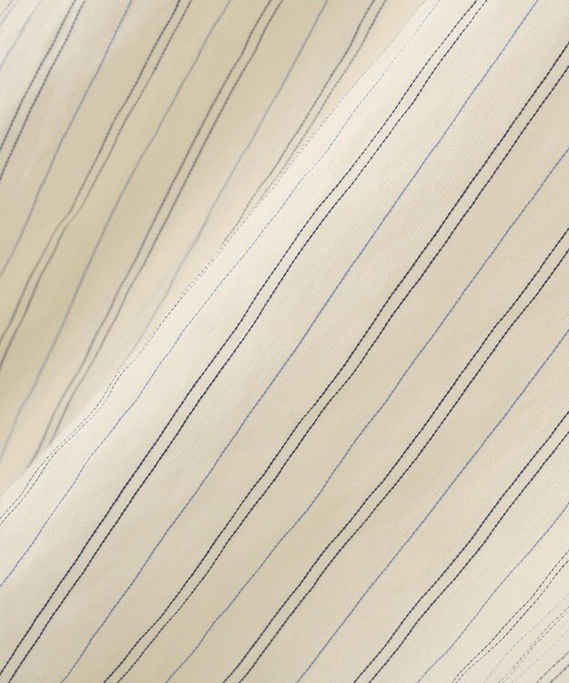 YECCA VECCA ストライプ柄シャツ Ivory