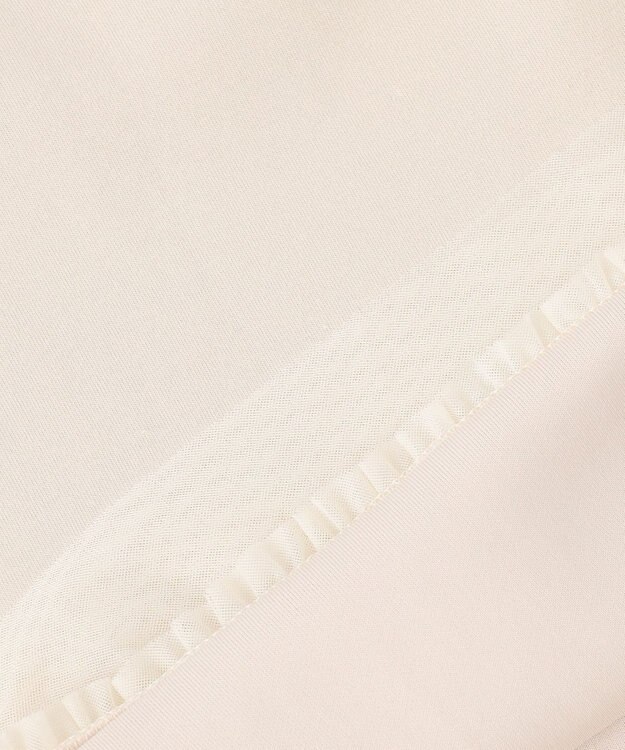 UNFILO 【110-150cm】BEAUTY FORM JERSEY ペプラムスウェット グレージュ