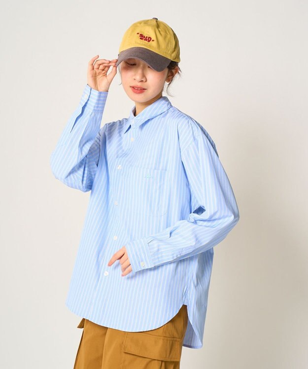 OP／FILA 【Kappa】ウェルネスクラブシャツ ブルー