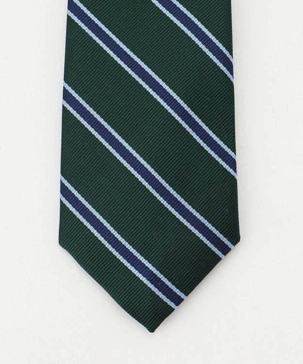 J.PRESS MEN オーセンティック / レジメンタル ネクタイ ダークグリーン系2