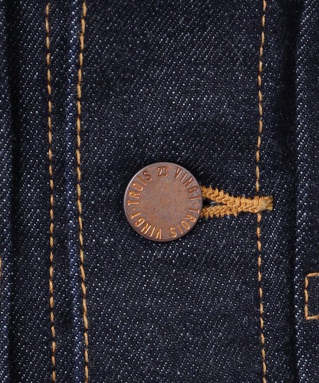 23区 S 【洗える】23区DENIM ストレッチ ジャケット ネイビー系