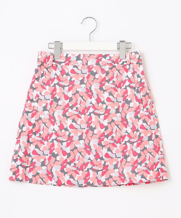 23区GOLF 【WOMEN】【吸水速乾】SAKURAプリント スカート ピンク系5