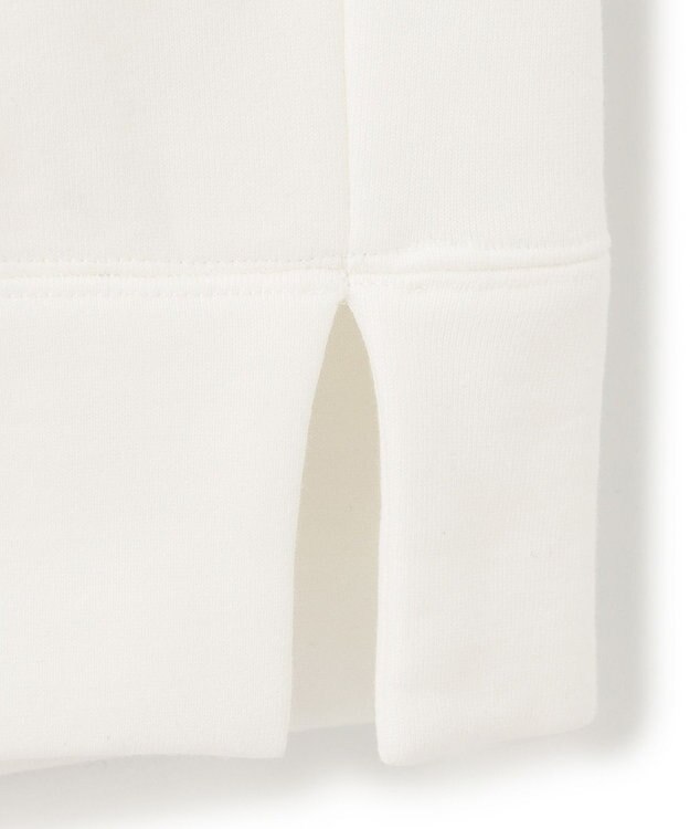 23区 【洗える】オーガニックコットンテリー プルオーバー フーディー ホワイト系