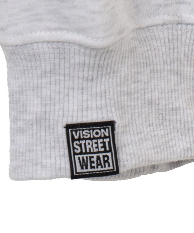 WEGO 【ユニセックス着用ITEM】VISIONゴーストスケータープルオーバー アッシュグレー