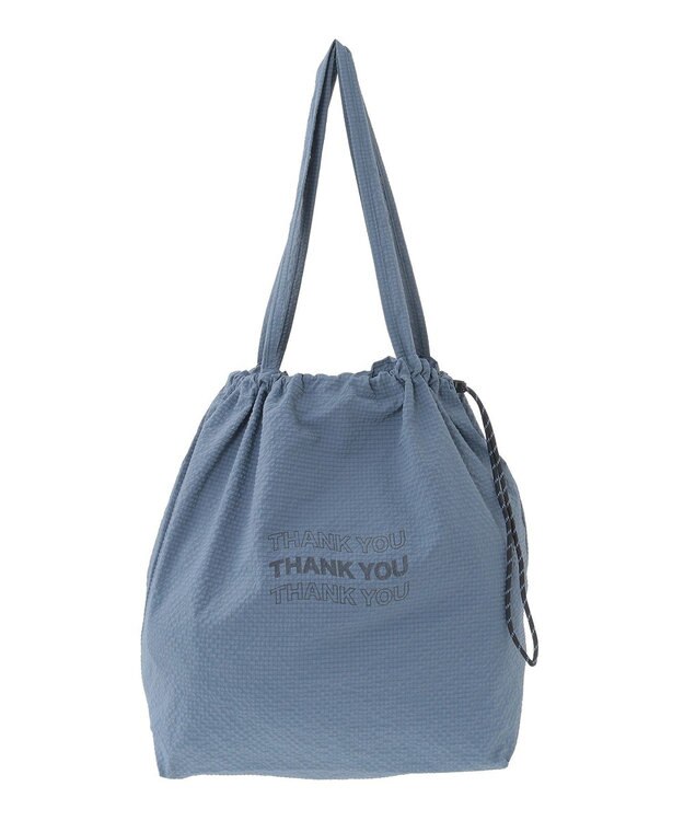 Green Parks ドロストトートバッグ Blue