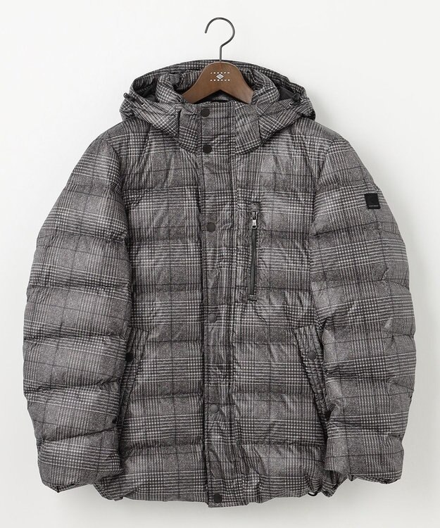 JOSEPH ABBOUD 【撥水/フード取り外し可/ダウン】パウダータフタ ダウン ブルゾン ブラック系4