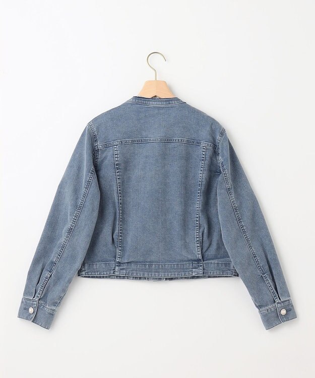 組曲 L 【23AW】パールボタンデニム ジャケット ブルー系